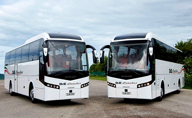 Large Coach For Group Tour